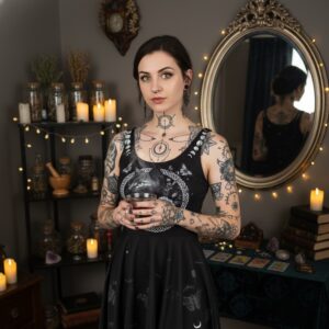 Vestido | Gata Mística